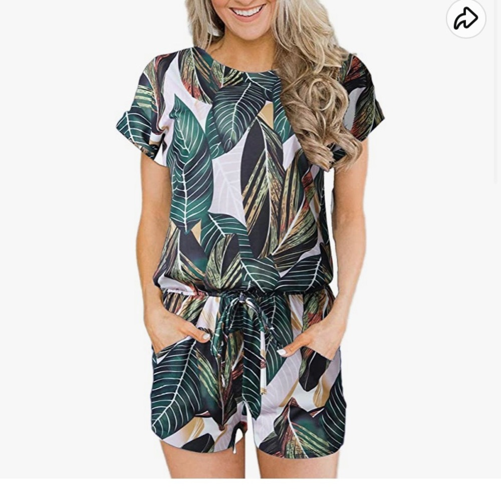 Knit romper, S NWOT